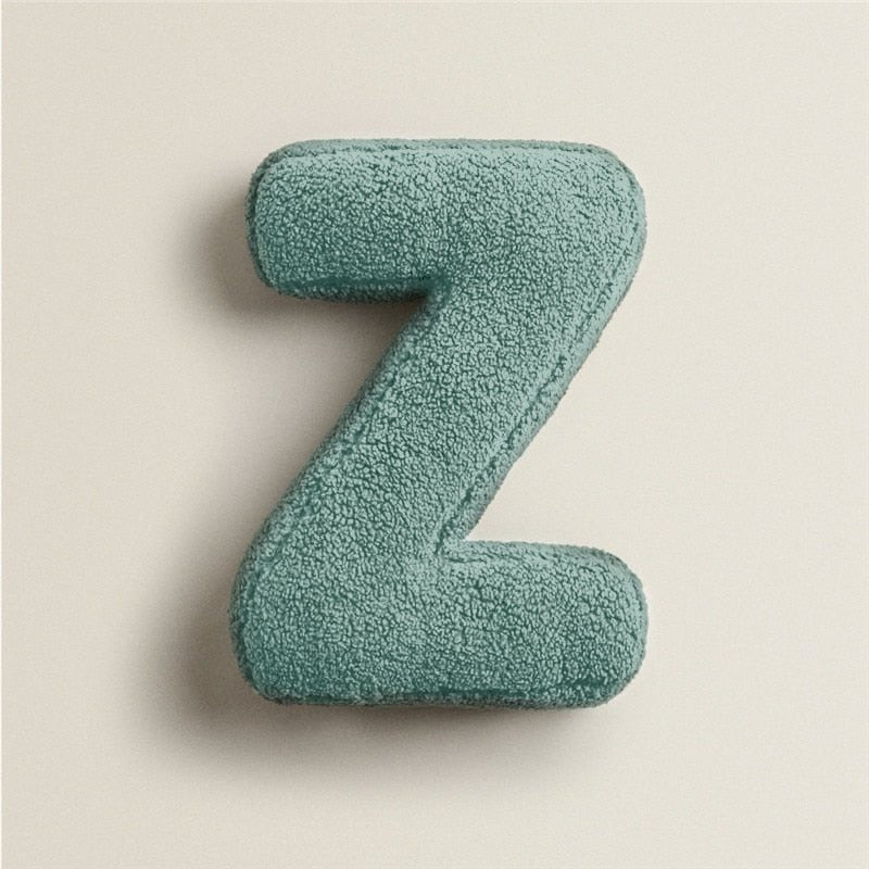 Cozy Alphabet Pillow for Kids and Bedrooms