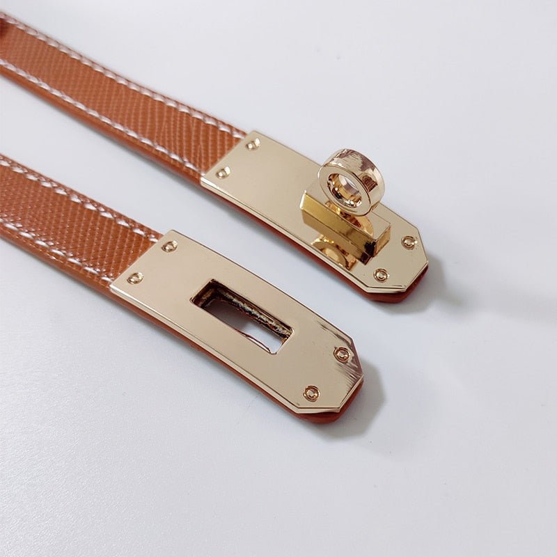 Flexible Ladies Genuine Leather Belt
