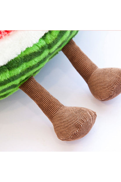 Sweet Pink Plush Watermelon Toy