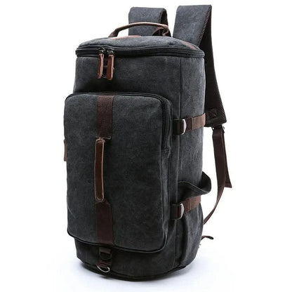 Versatile Men's Cotton Duffel Bag for Travel