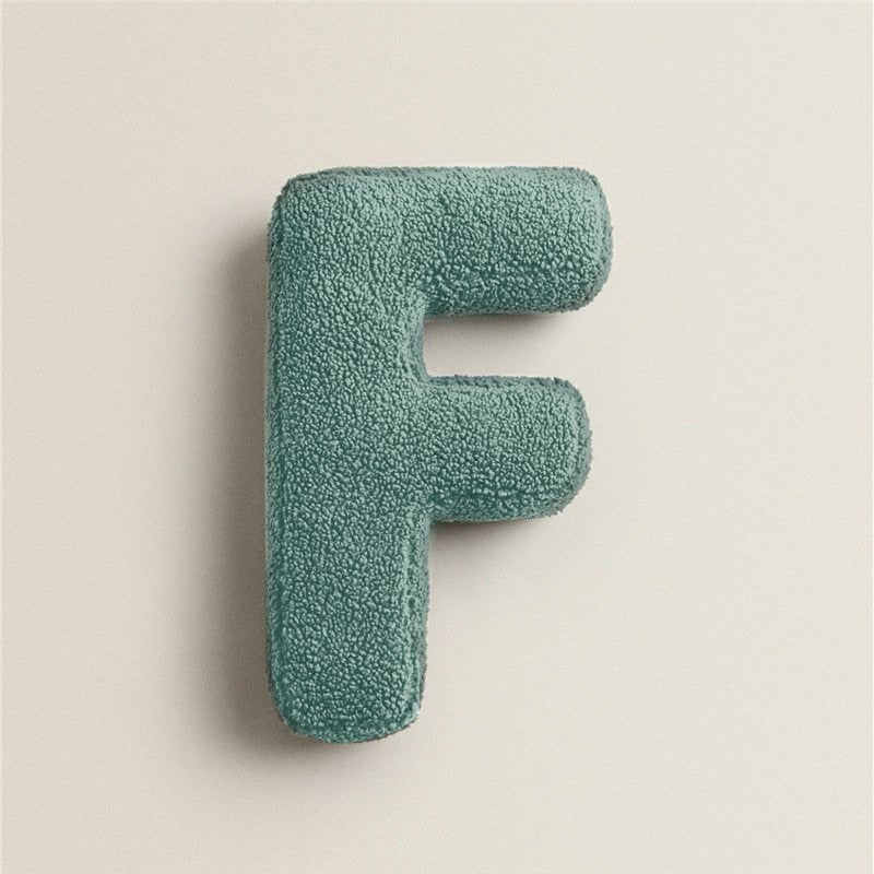 Cozy Alphabet Pillow for Kids and Bedrooms