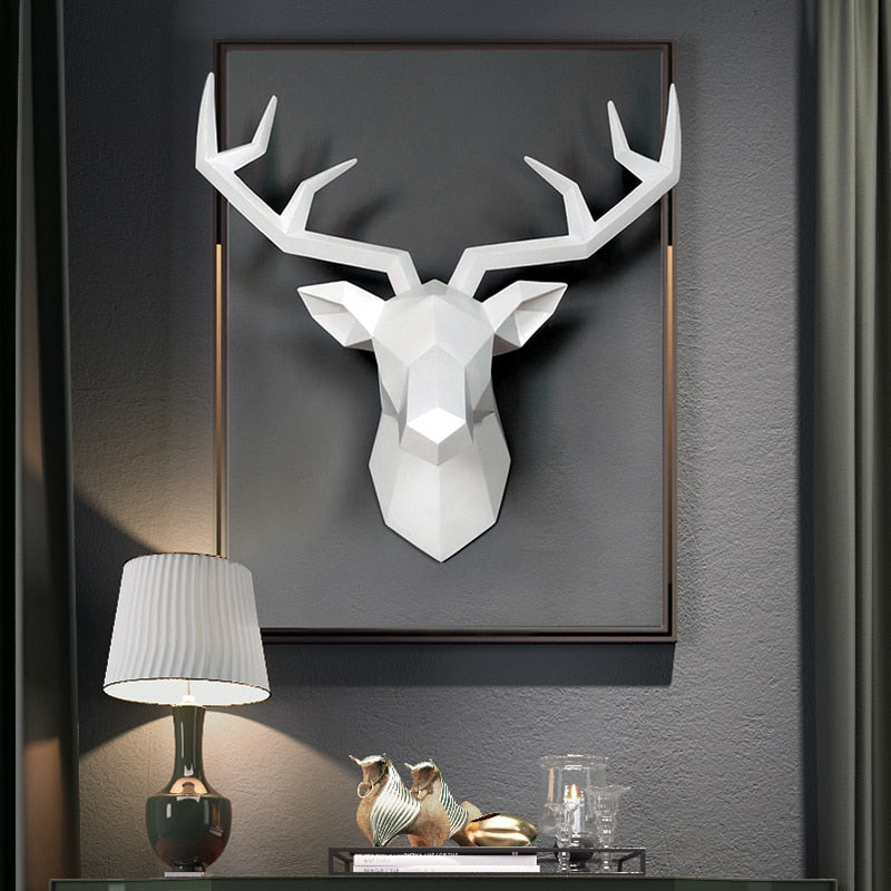 Stylish 3D Deer Decor Figure - Cofik