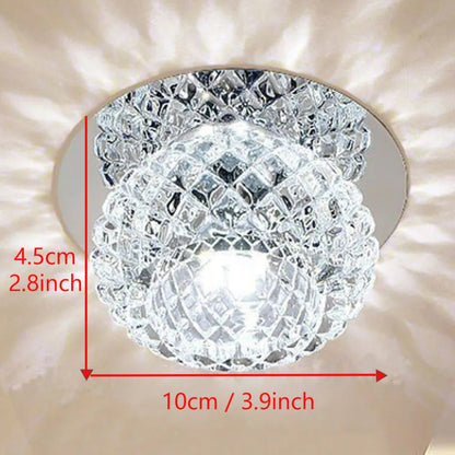 Stylish LED Glass Pendant Light