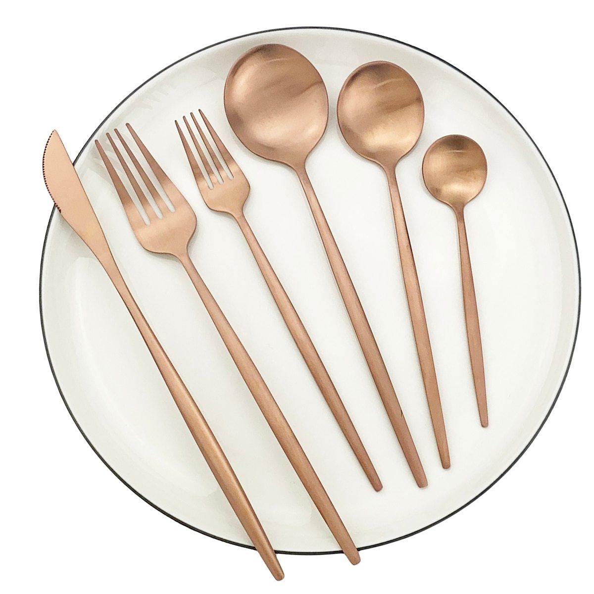 Complete Kitchen Silverware Utensil Set