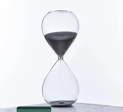 Elegant Hourglass Timer with 5/10/30/60 Minutes Marks