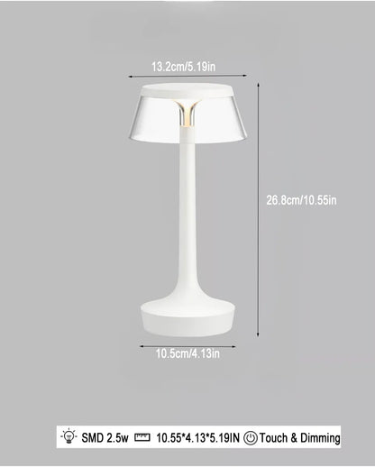Sparkling Glass Table Lamp