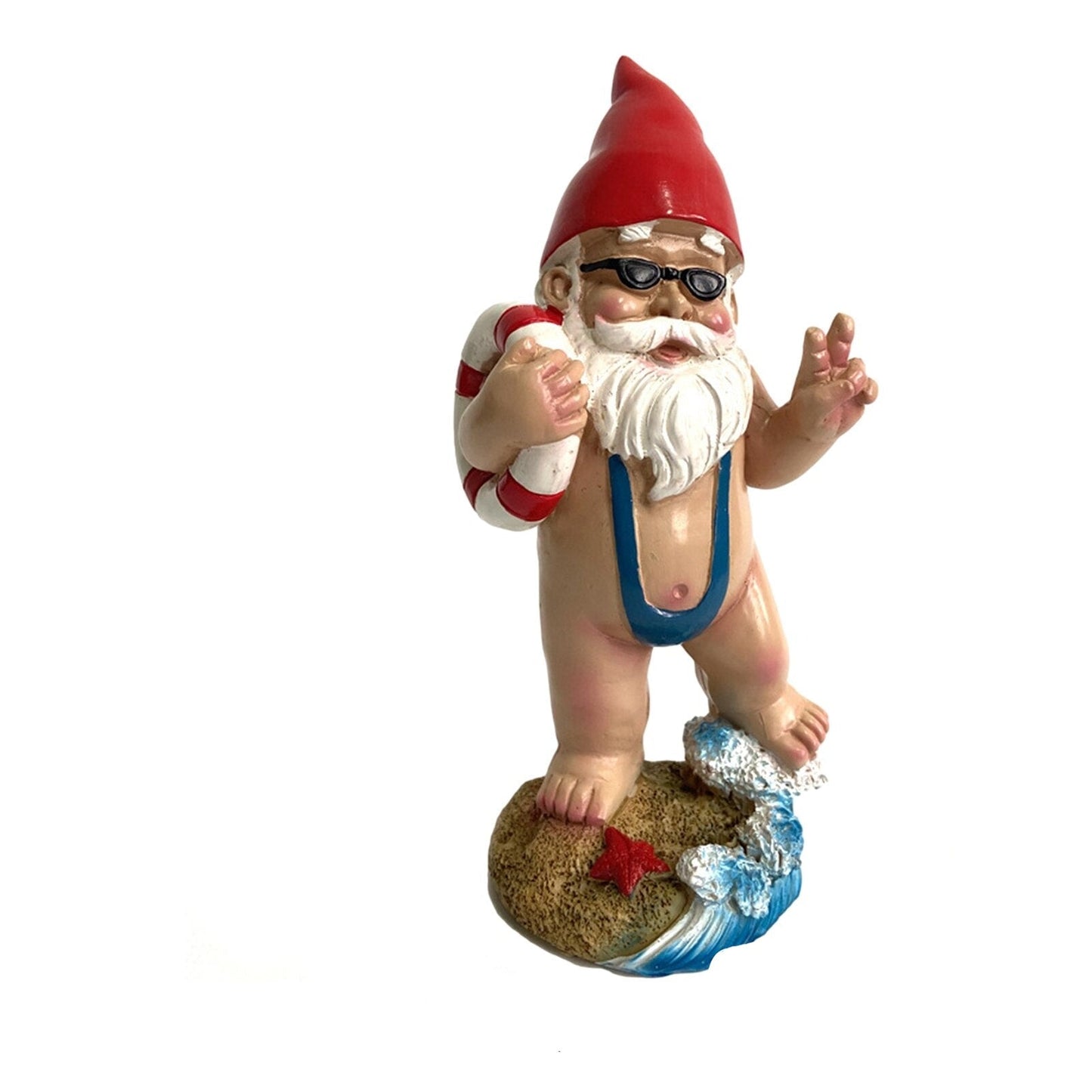 Fun Outdoor Gnome Statue: Yard Decor