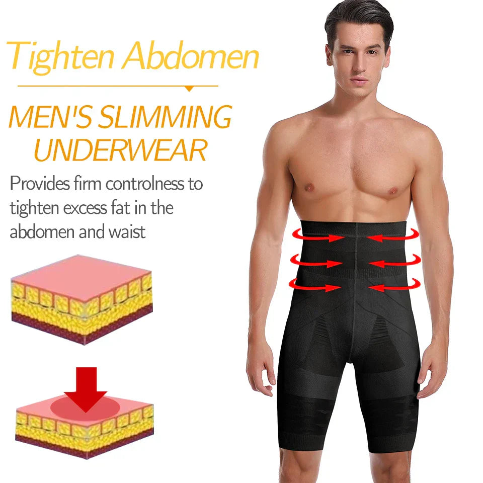 Slimming Men's High Waist Shapewear Briefs