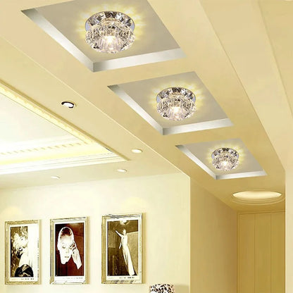 Stylish LED Glass Pendant Light - Cofik