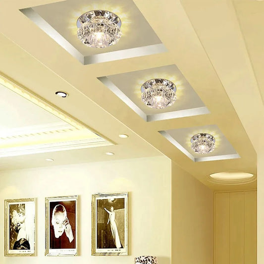Stylish LED Glass Pendant Light - Cofik