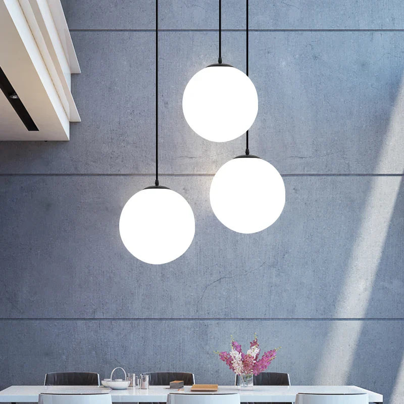 Luxury Glass Ball Chandelier Pendant Light