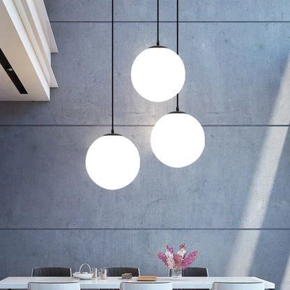 Luxury Glass Ball Chandelier Pendant Light