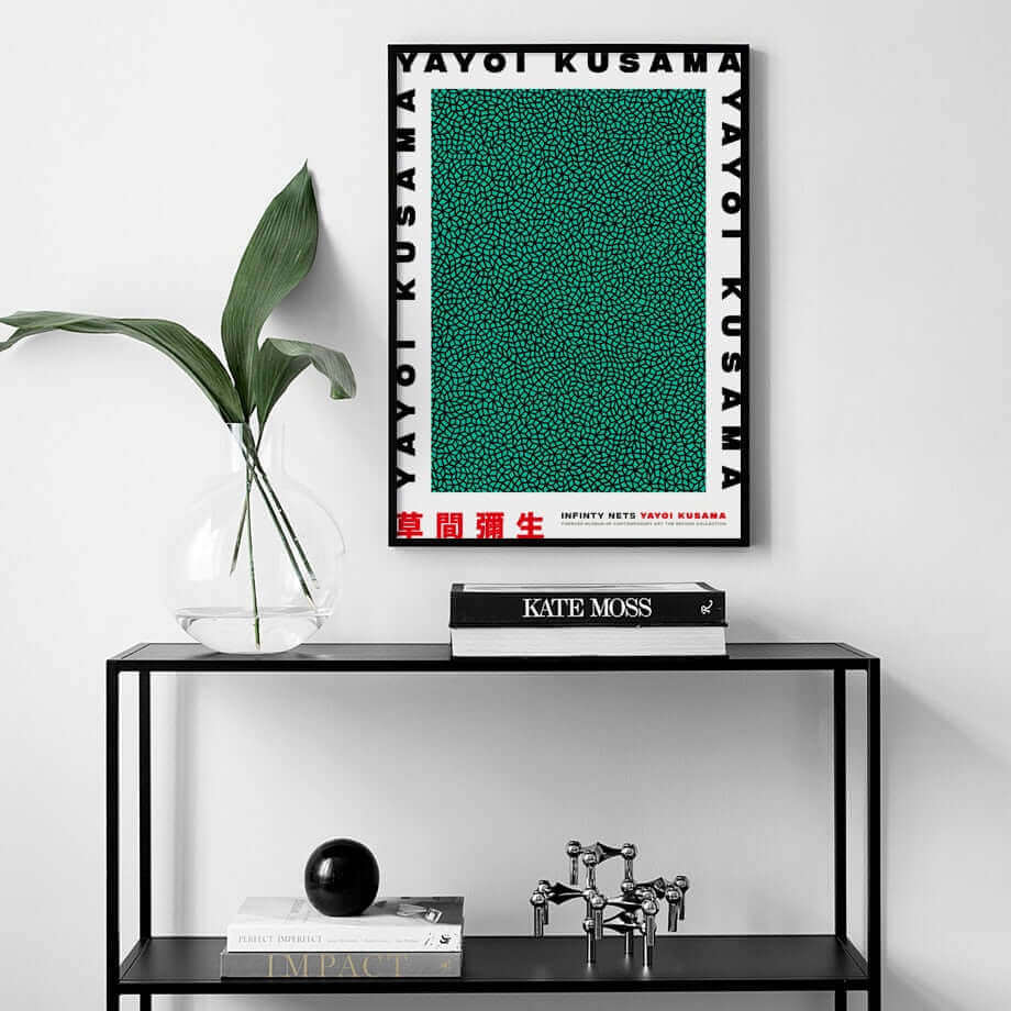 Vibrant Yayoi Kusama Art Print Poster