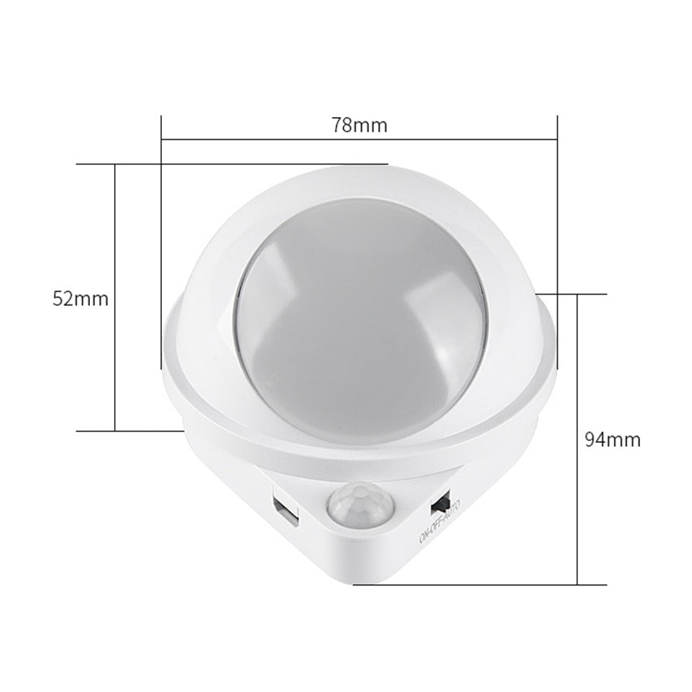 Color Changing LED Globe Night Light