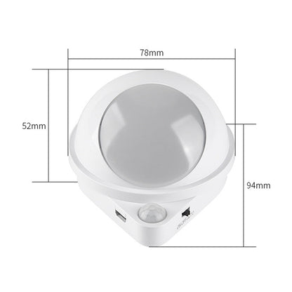 Color Changing LED Globe Night Light