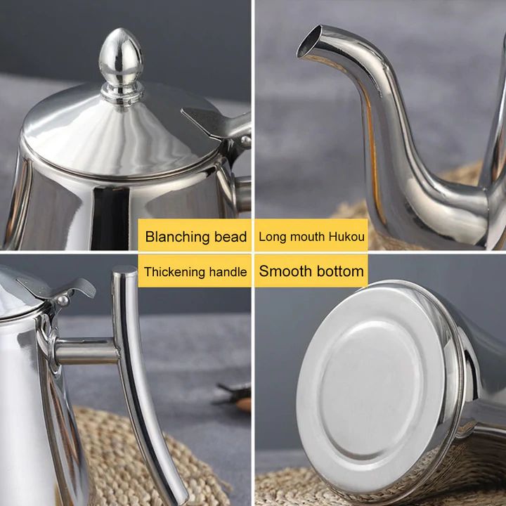 Premium Stainless Steel Tea Infuser Pot