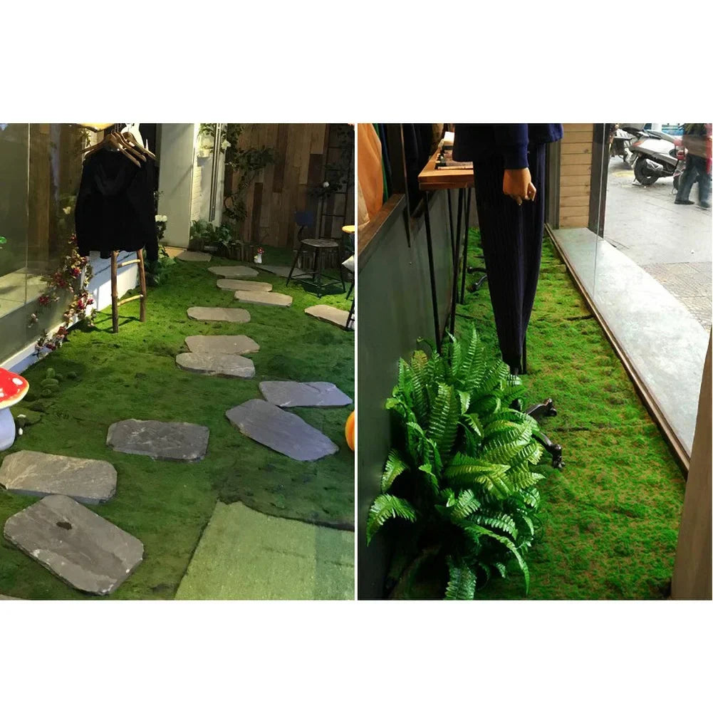 Realistic Fake Grass Indoor Outdoor Mat