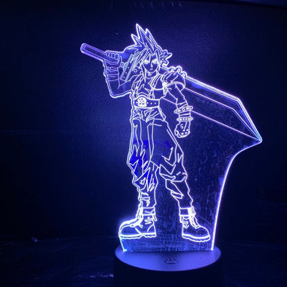 Cool 3D LED Lamp for Home Decor