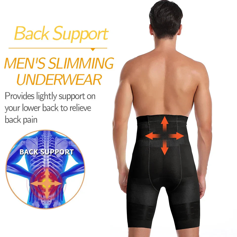 Slimming Men's High Waist Shapewear Briefs
