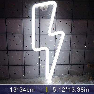 Colorful Led Neon Light Wall Decoration