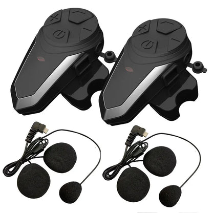 Wireless Motorcycle Helmet Bluetooth Intercom Headset - Cofik
