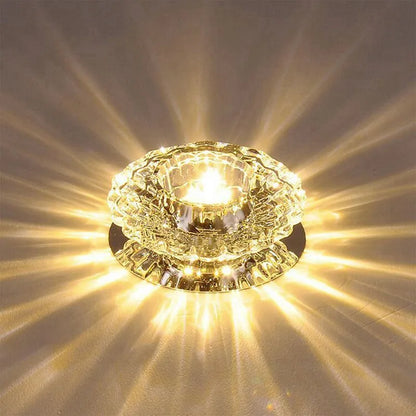 Stylish LED Glass Pendant Light