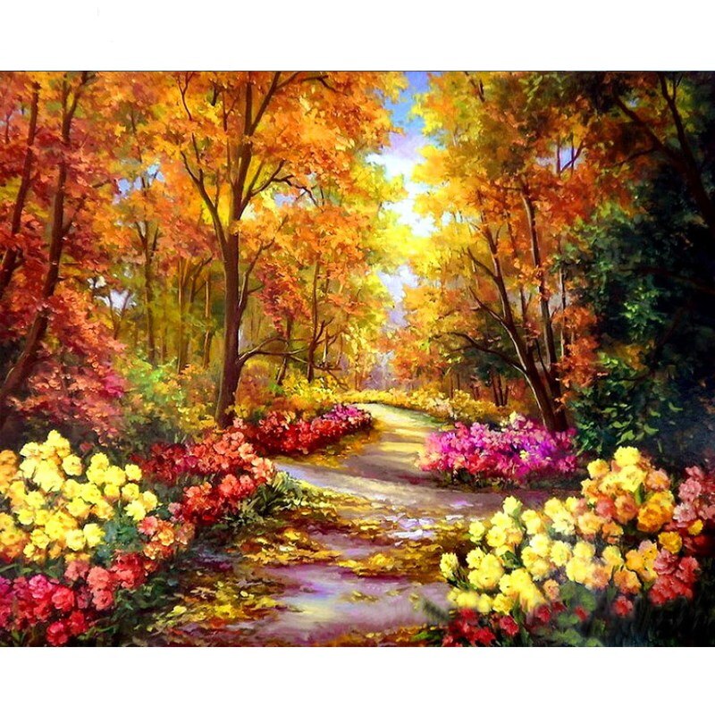Colorful Flower Art Kit