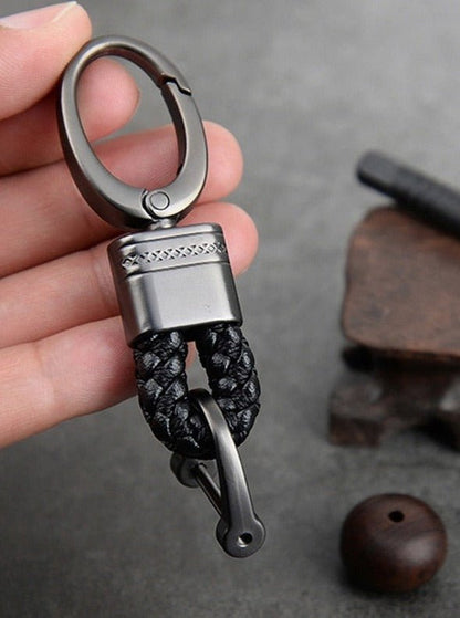 Stylish Woven Key Ring for Car Keys