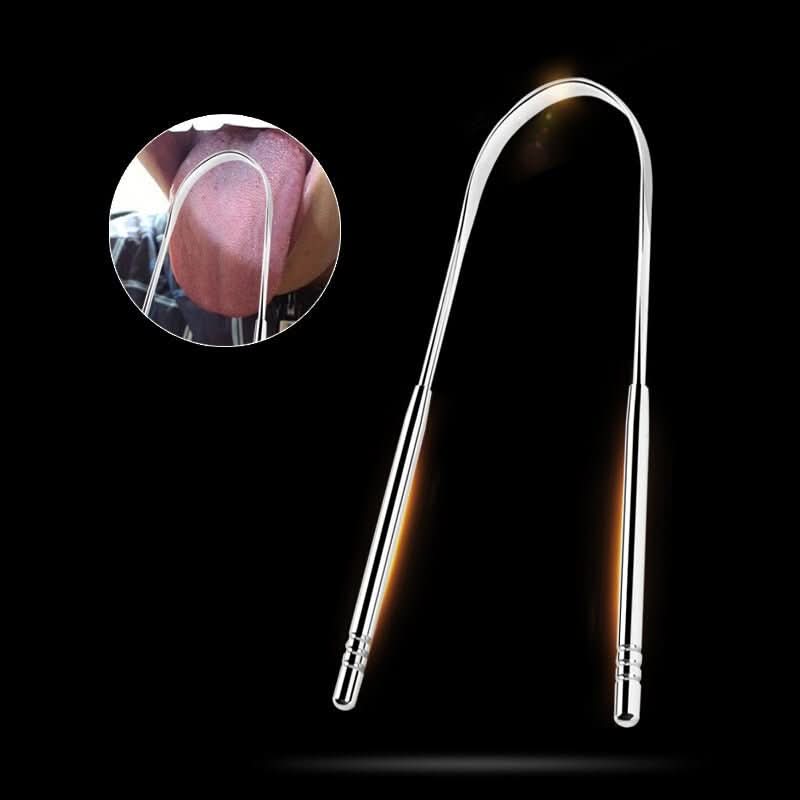 Metal Tongue Scraper for Fresh Breath Oral Care