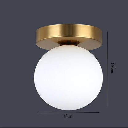 Simple Elegant Glass Pendant Light