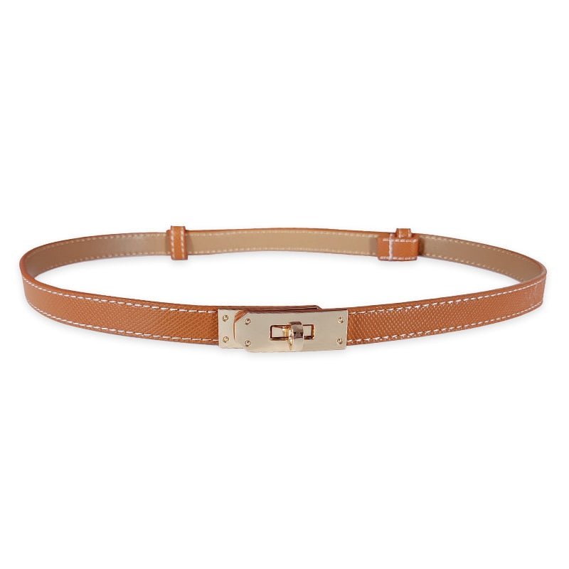 Flexible Ladies Genuine Leather Belt