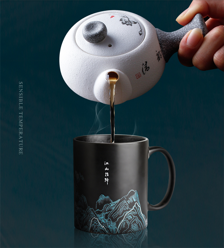 Color Changing Heat Sensitive Coffee Mug