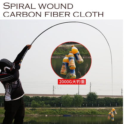 Portable Collapsible Carbon Fishing Pole