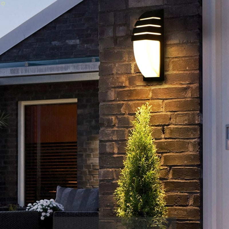 Motion Activated Weatherproof LED Outdoor Wall Lamp