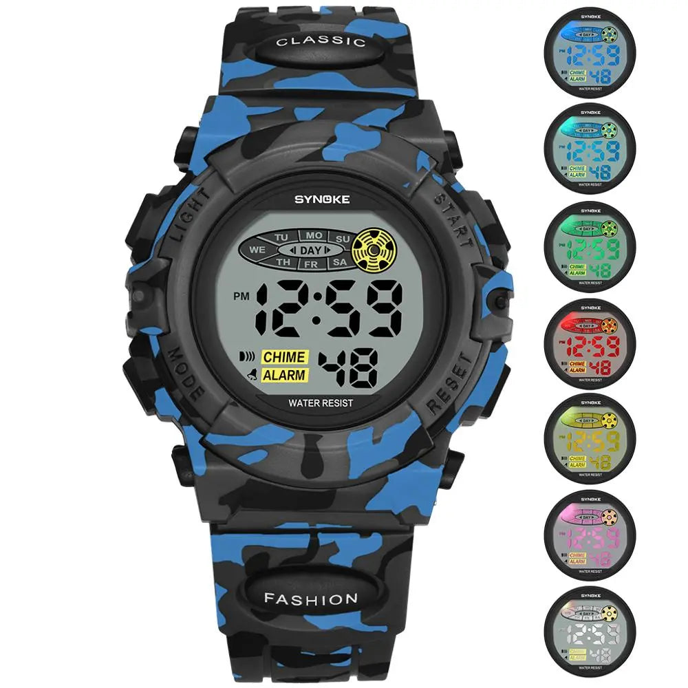 Kids Digital Sport Wrist Watch