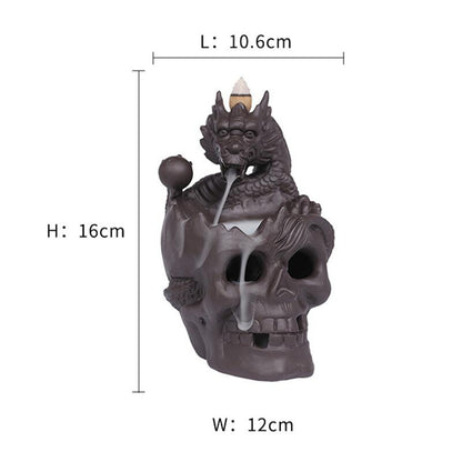 Dark Skull Electric Incense Holder