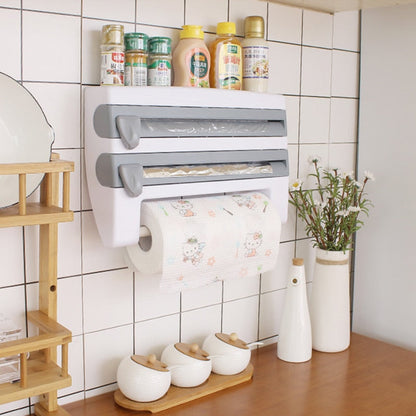 Space Saving Foil and Baking Paper Organizer Shelf - Cofik