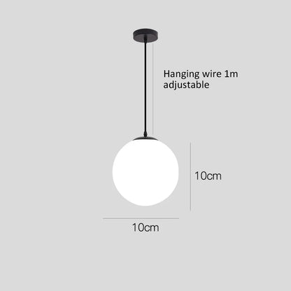 Luxury Glass Ball Chandelier Pendant Light