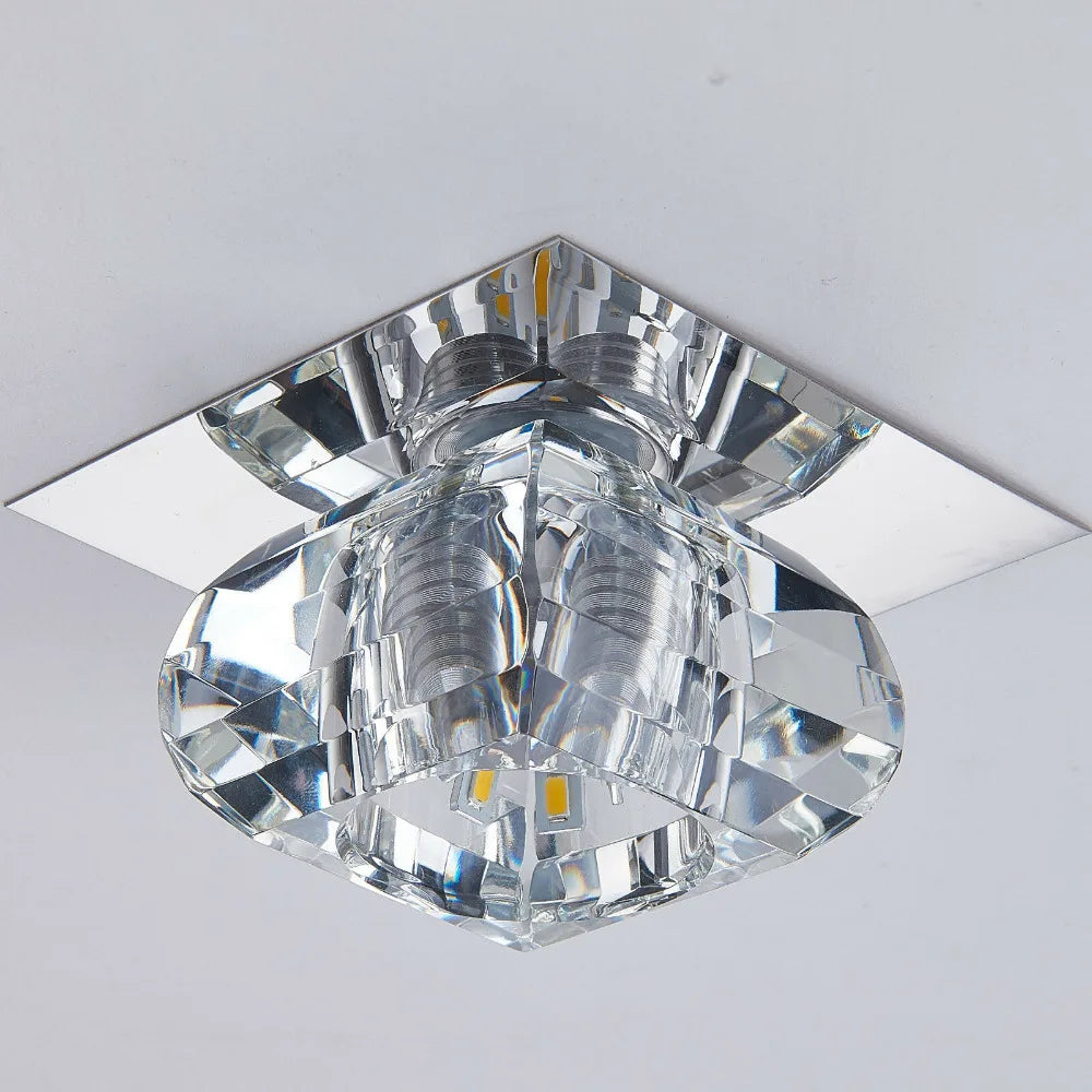 Stylish LED Glass Pendant Light