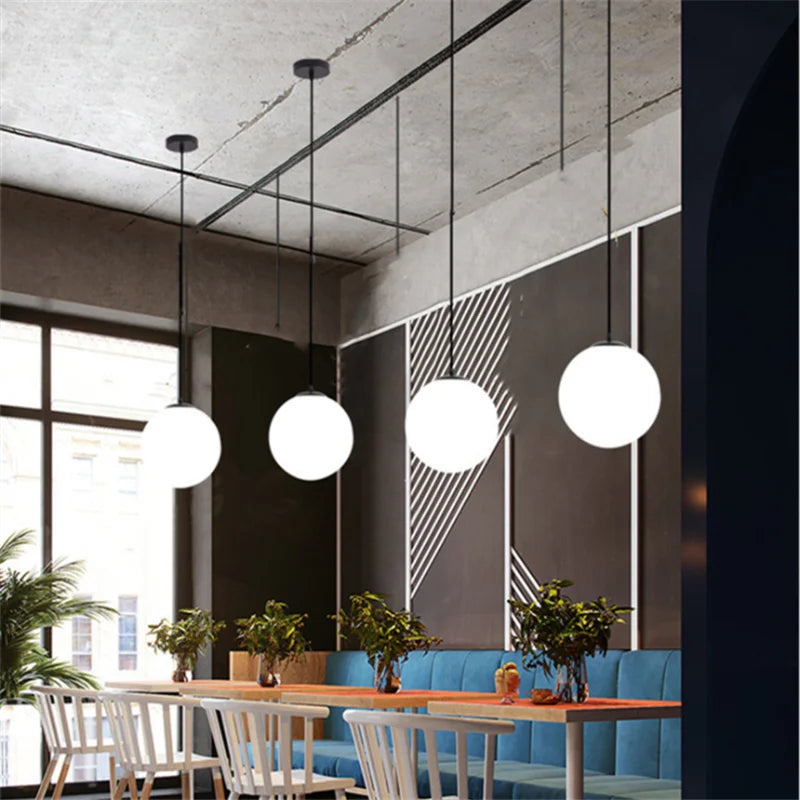 Luxury Glass Ball Chandelier Pendant Light