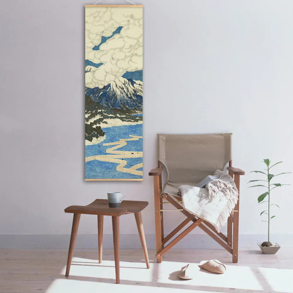 Rustic Japanese Landscape Wall Art Poster Home Decoration