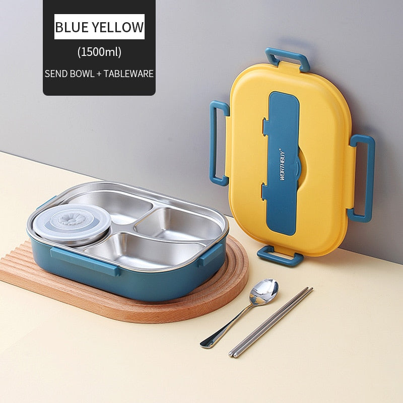 Insulated Kids Lunch Container with Multiple Compartments - Cofik