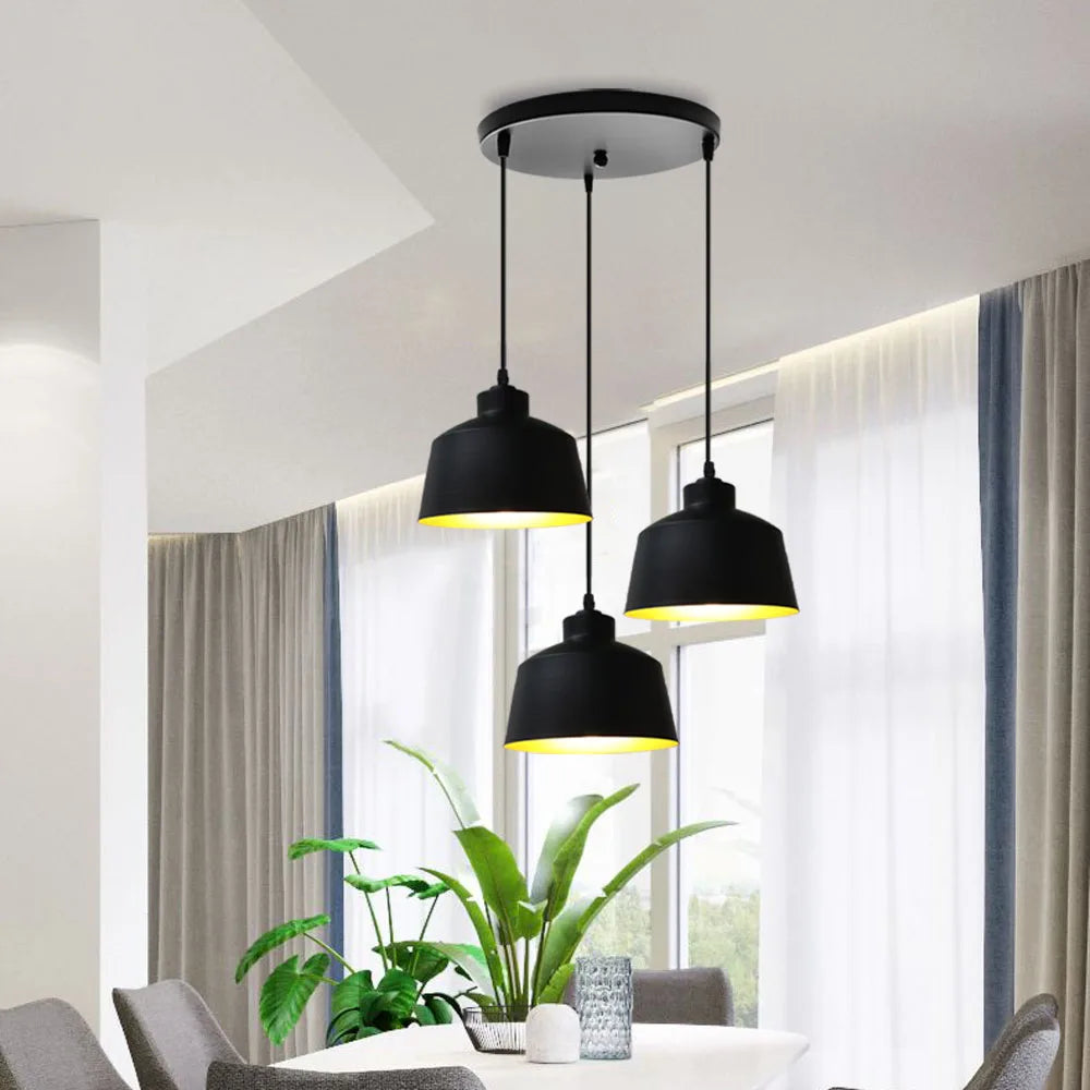 Contemporary 3-Pendant Light Fixture