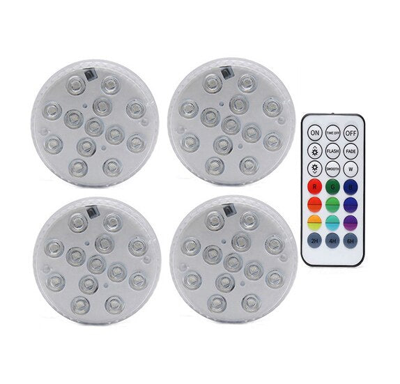 Colorful LED Waterproof Lamp with Remote - Cofik
