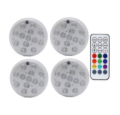 Colorful LED Waterproof Lamp with Remote - Cofik
