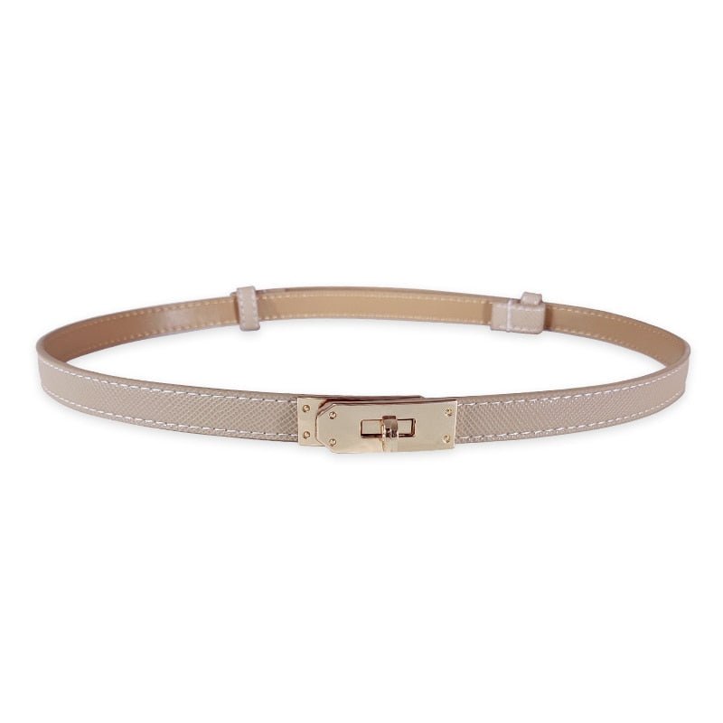 Flexible Ladies Genuine Leather Belt