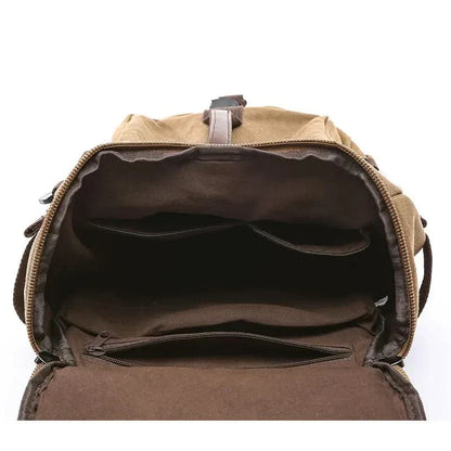 Versatile Men's Cotton Duffel Bag for Travel