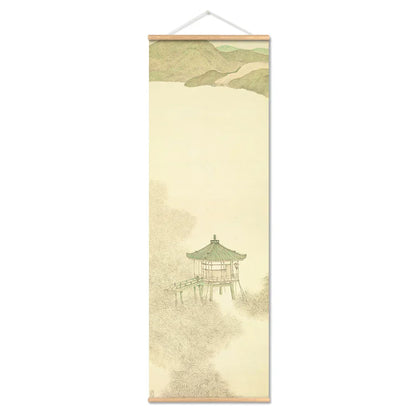 Rustic Japanese Landscape Wall Art Poster Home Decoration