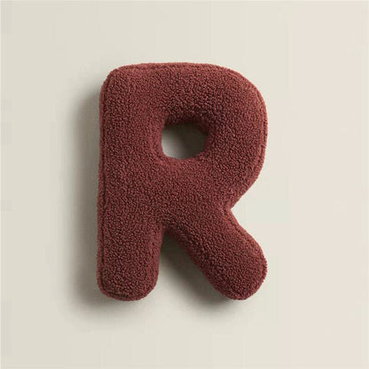 Cozy Alphabet Pillow for Kids and Bedrooms