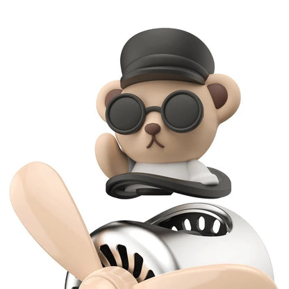 Fun Car Air Freshener Bear Shape